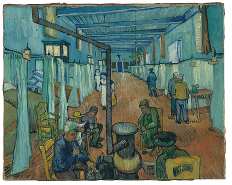 Ward In The Hospital In Arles